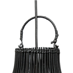 Lobster Trap Pendant Lamp Bazar Bizar black L