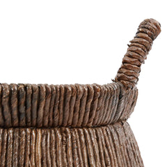 Bazar Bizar Chizara banana leaf basket
