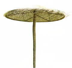 Household Hardware seagrass parasol