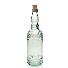 Van Verre Fairtrade recycled glass bottle Assisi water or oil