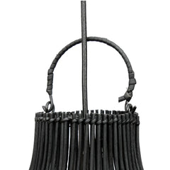 Lobster Trap Pendant Black L