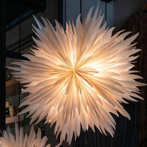 Starlightz Stella Magnolia paper star lantern white